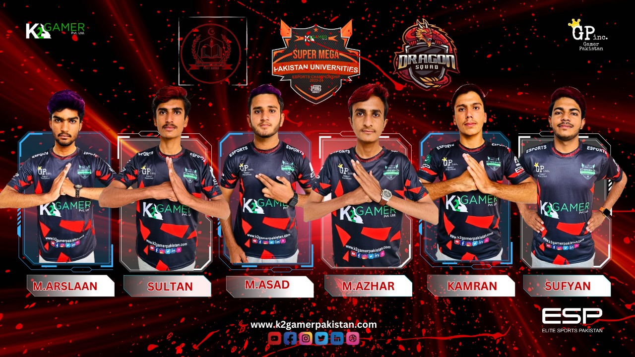 Govt Graduate College Fort Abbas Dominates K2Gamer Pakistan Super Mega Esports Championship 2023-24"