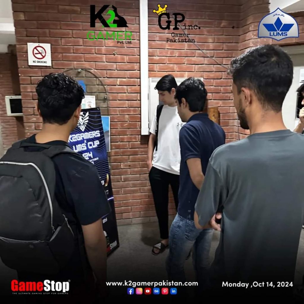 K2Gamer LUMS Cup 2024 Tournament featuring Tekken and FIFA on October 14-15"