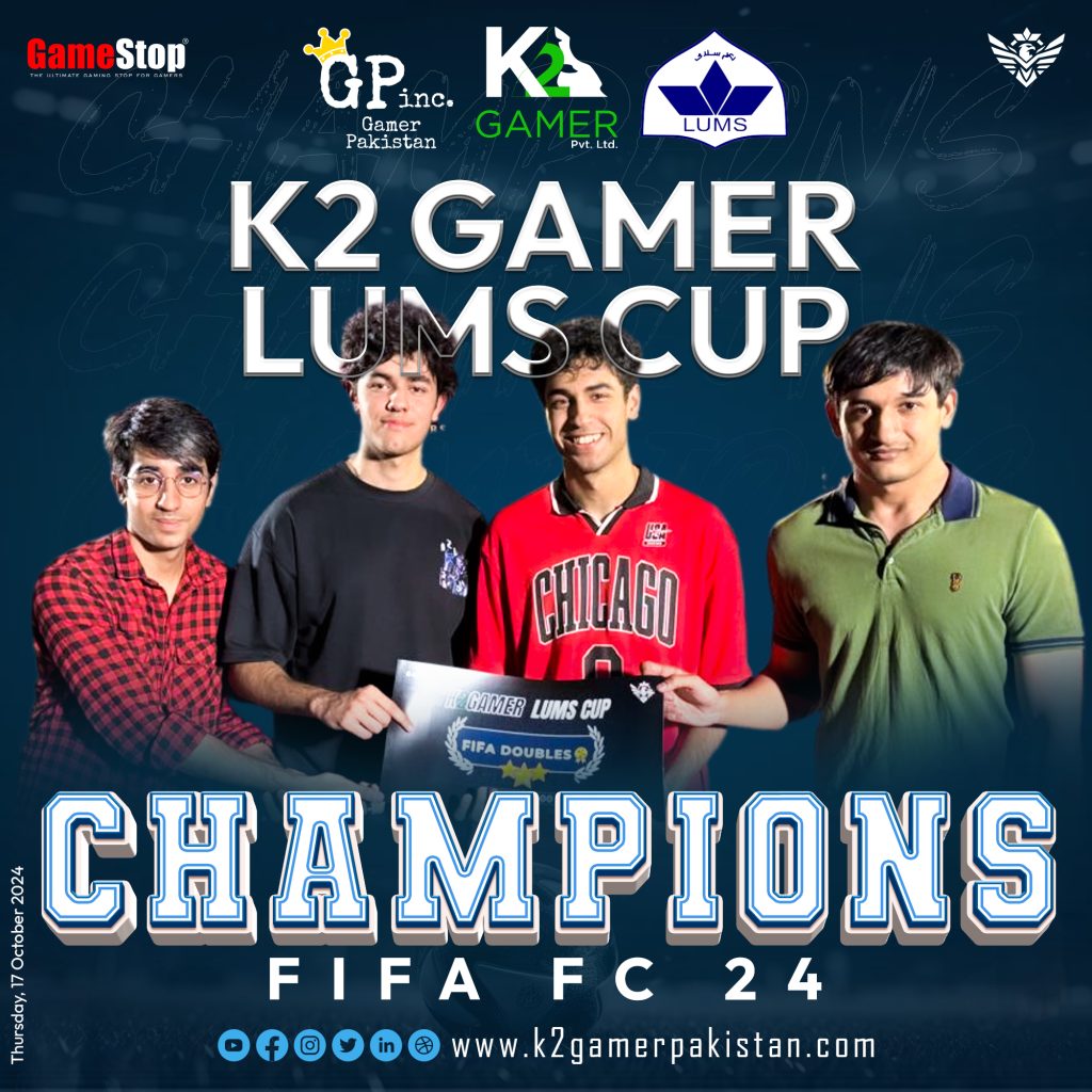 K2Gamer LUMS Cup 2024