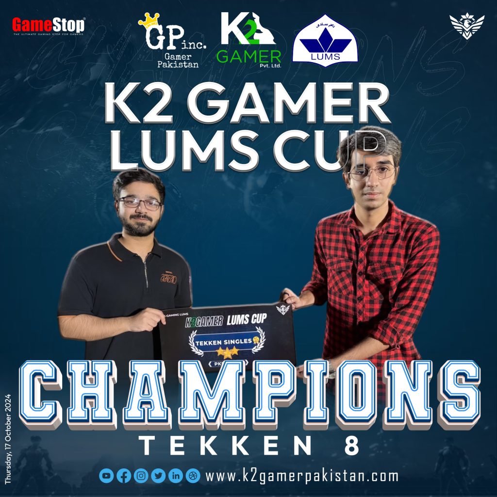 K2Gamer LUMS Cup 2024